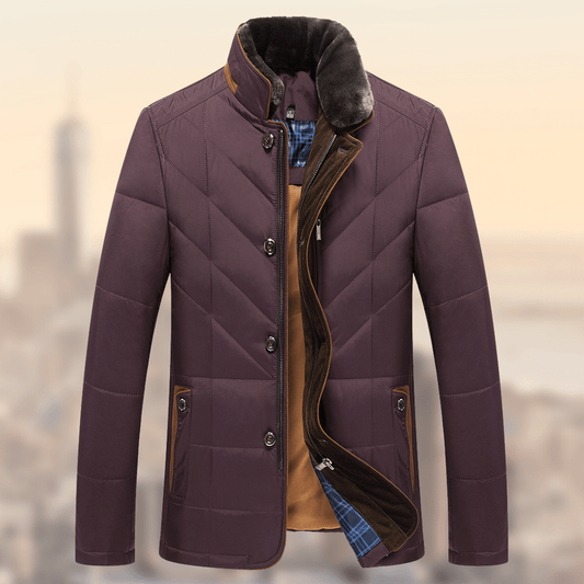 Jameson - Stilvolle Herren-Winterjacke mit hohem Kragen