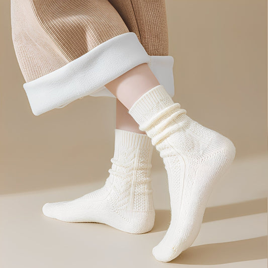 Marcelyn - Moderne, warme und dicke Wollsocken für Damen