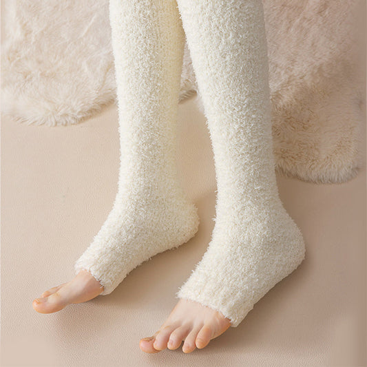 Kandace - Flauschige warme Plüschsocken für Damen