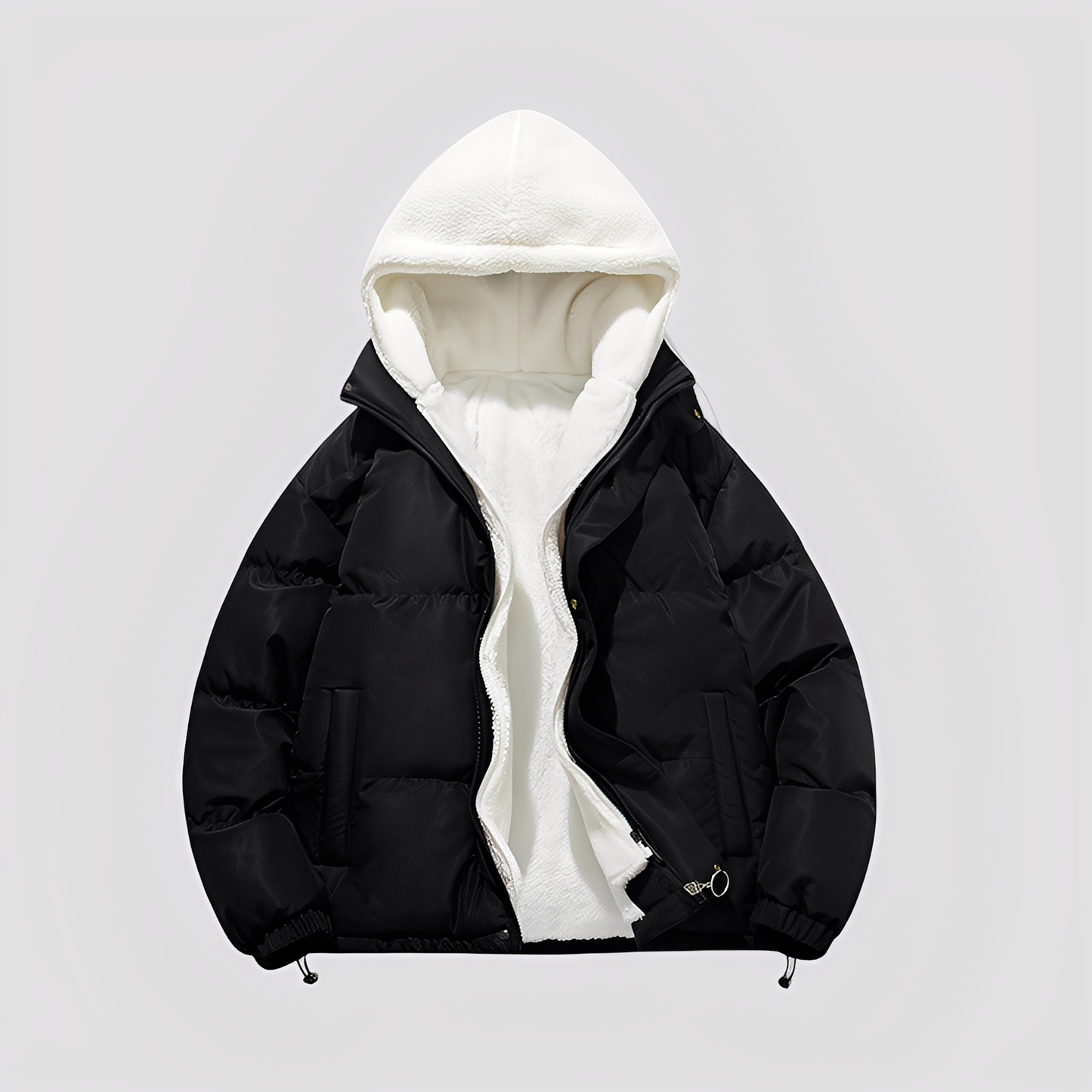 Morris - Modische Herrenjacke mit lockerem Schnitt und Fleece-Innenfutter