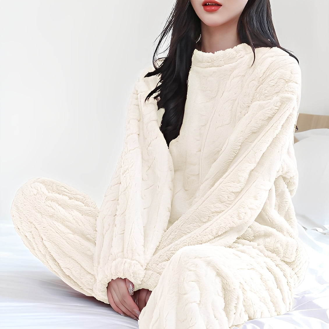 Kilie - Bequemes, kuscheliges Fleece-Set für Damen