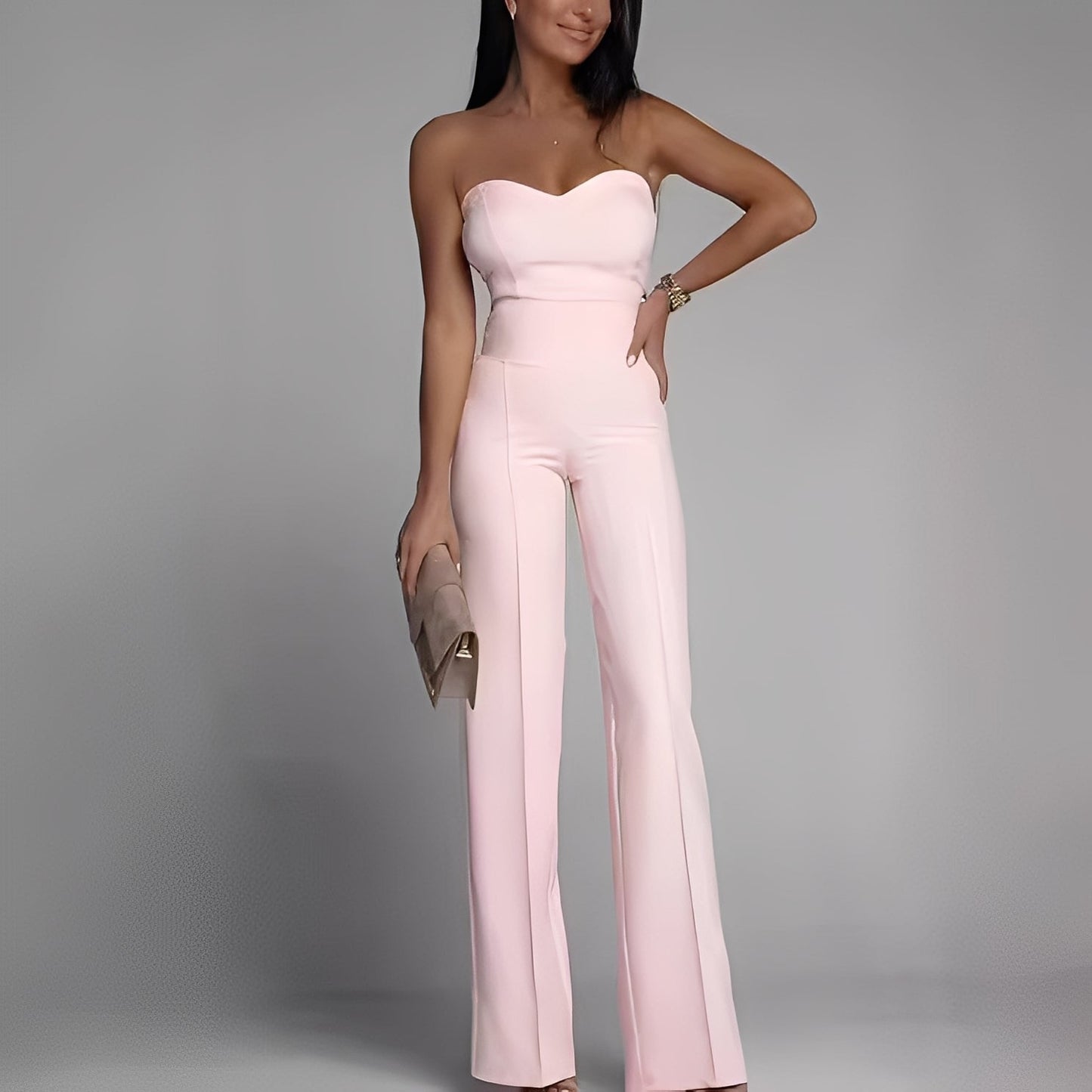 Briley - Stilvoller, modischer trägerloser Damen-Jumpsuit