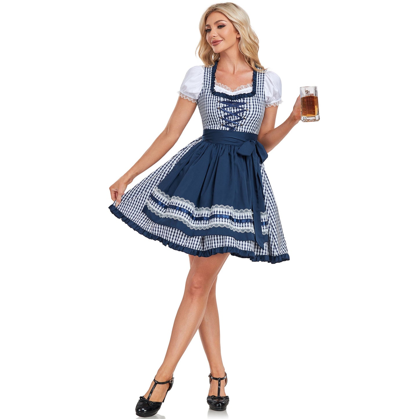 Shyla - Enges Oktoberfest-Dirndl für Damen