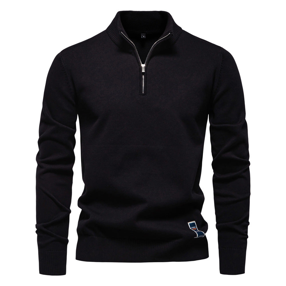 Caelum - Komfortabler Slim-Fit-Strickpullover für Herren