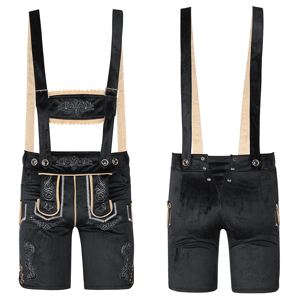 Jemima - Unisex-Hose mit Trägern für das Oktoberfest