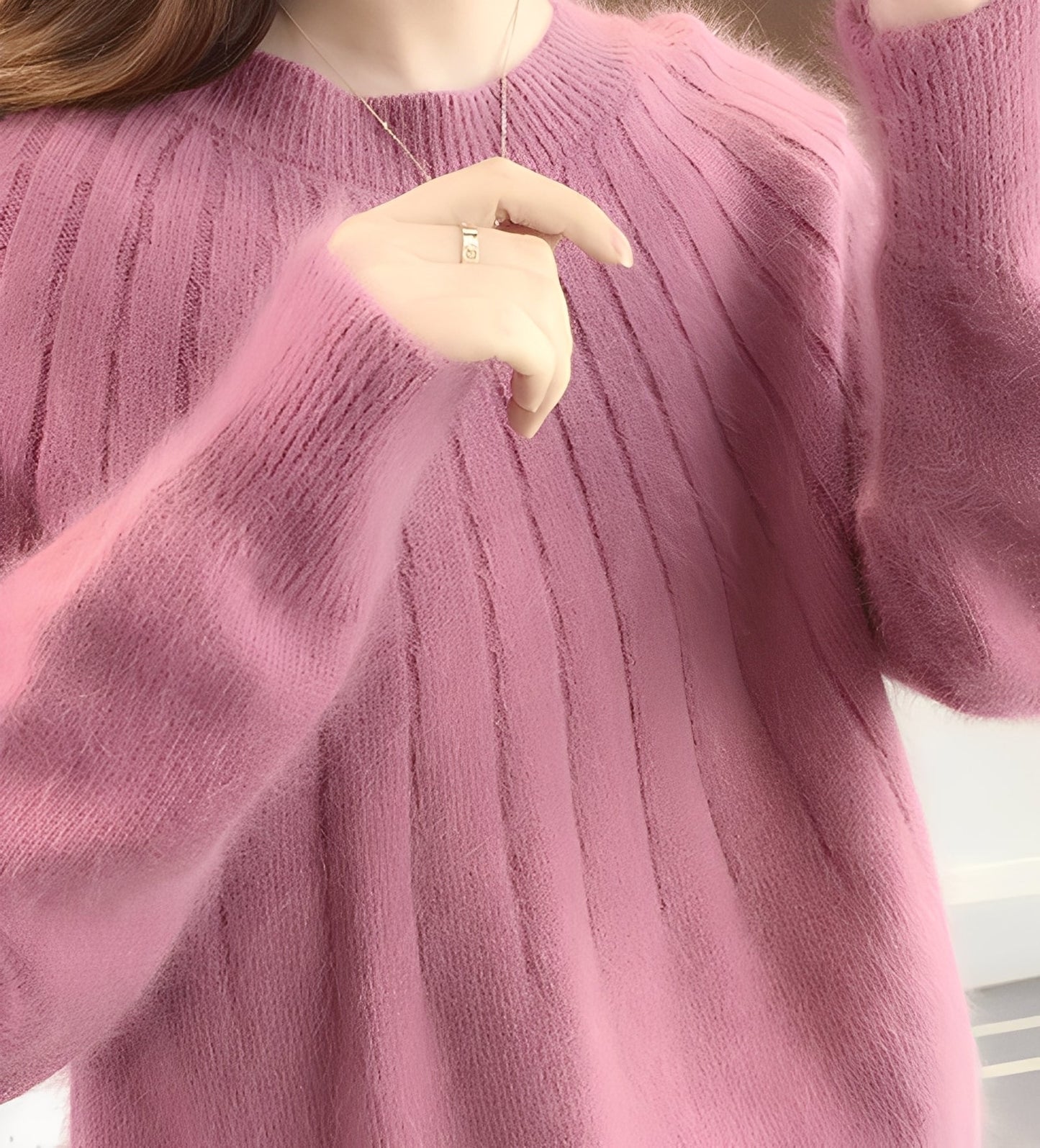 Josslyn - Eleganter Damen-Kaschmirpullover in bequemer Passform