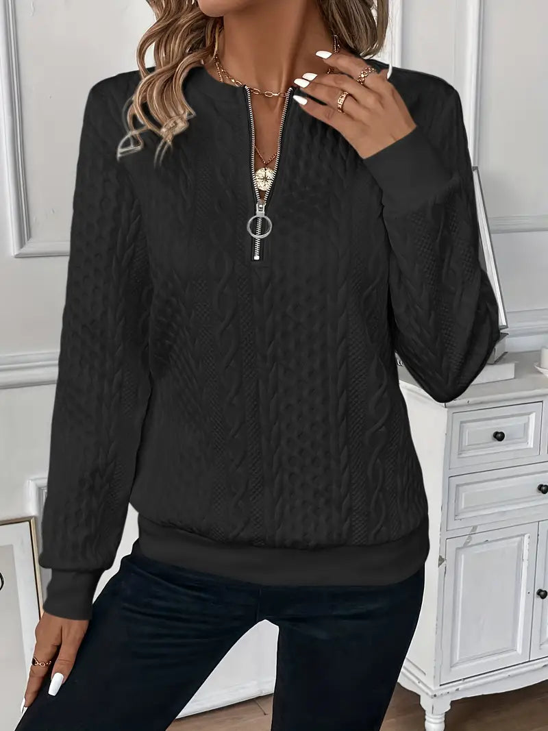 Alessia – Zip-Sweatshirt