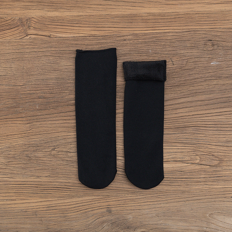 Gloria - Kuschelige Samt-Wintersocken für Damen