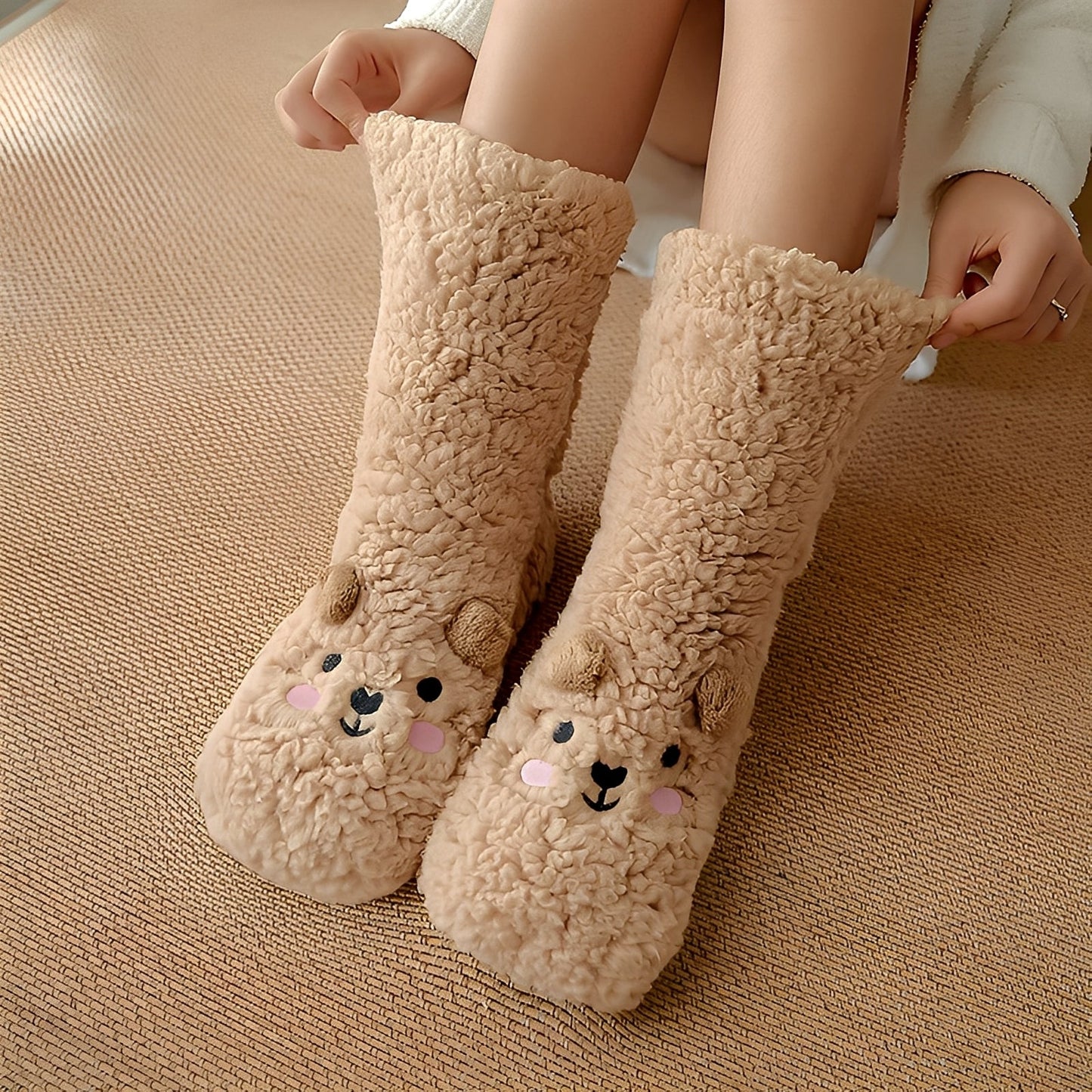 Caelie - Stylische, weiche, dicke Fleece-Socken für Damen