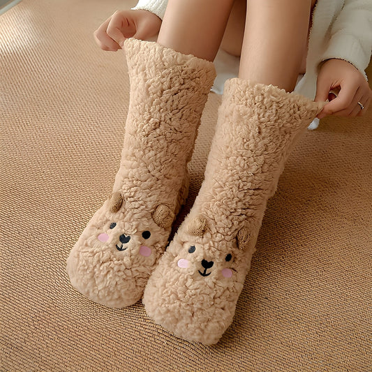 Caelie - Stylische, weiche, dicke Fleece-Socken für Damen