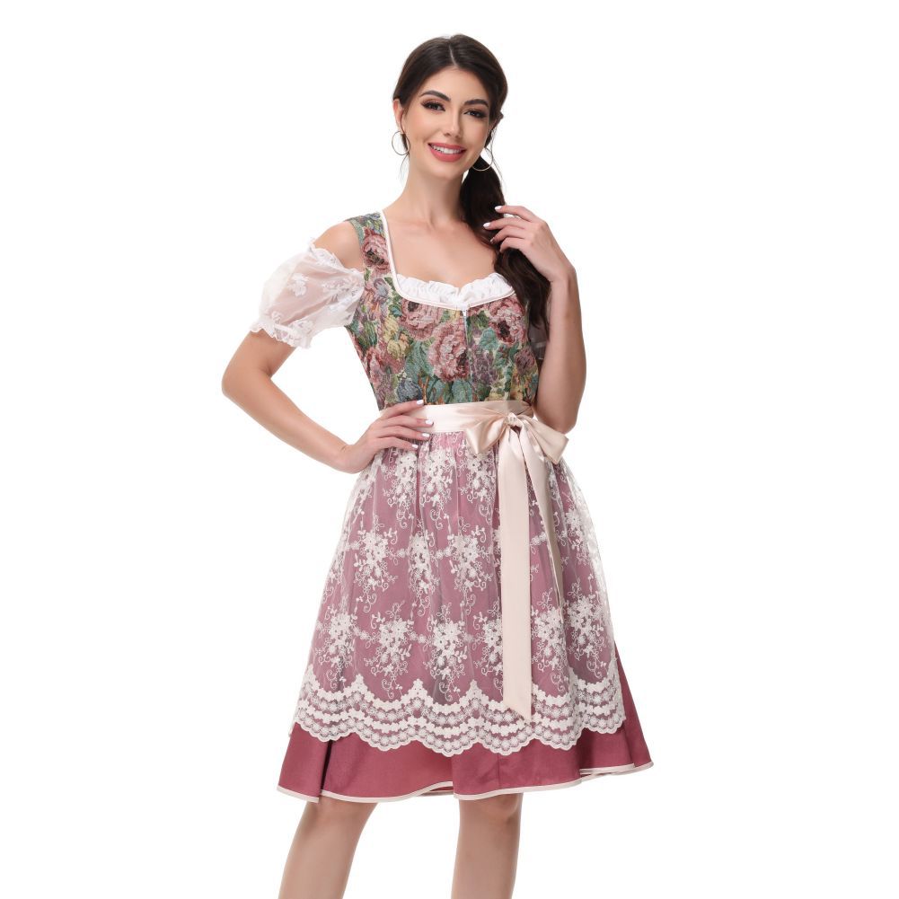 Esmaralda - Elegantes Oktoberfest-Dirndl mit Spitze für Damen