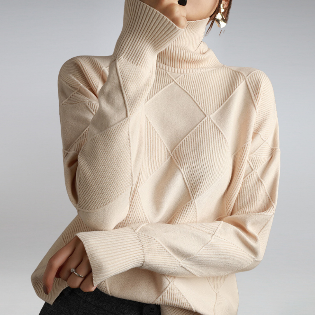 Camille – Rollkragenpullover aus Kaschmir für Damen