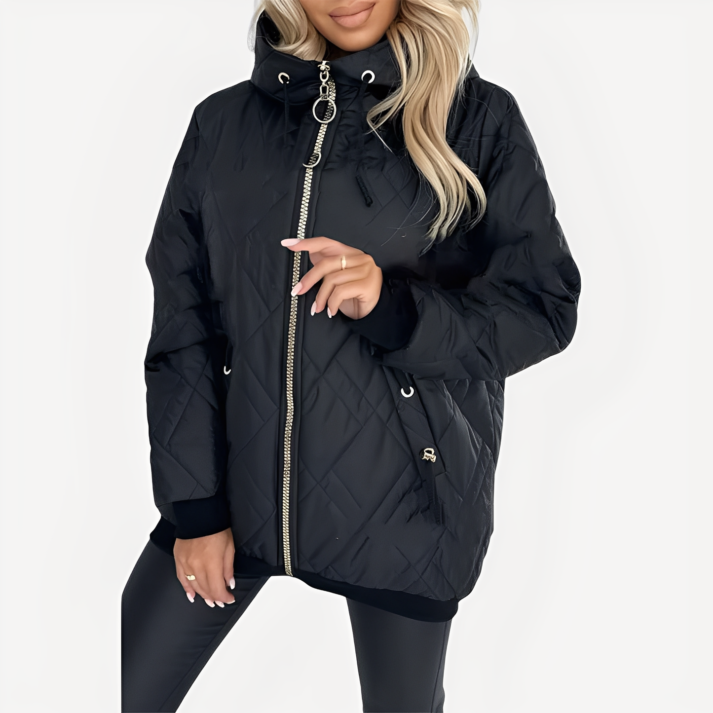 Narelle - Bequeme und luftige Damen-Hoodie-Jacke
