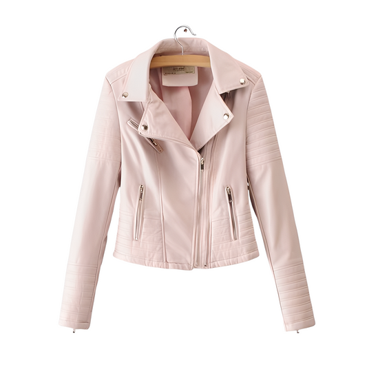 Cherie - Moderne, enge Damenlederjacke