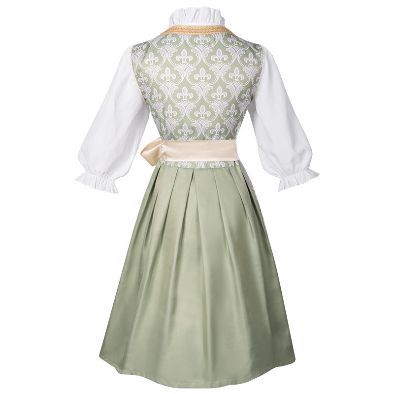Ashlie - Traditionelles Damen-Oktoberfest-Outfit mit Schlitz
