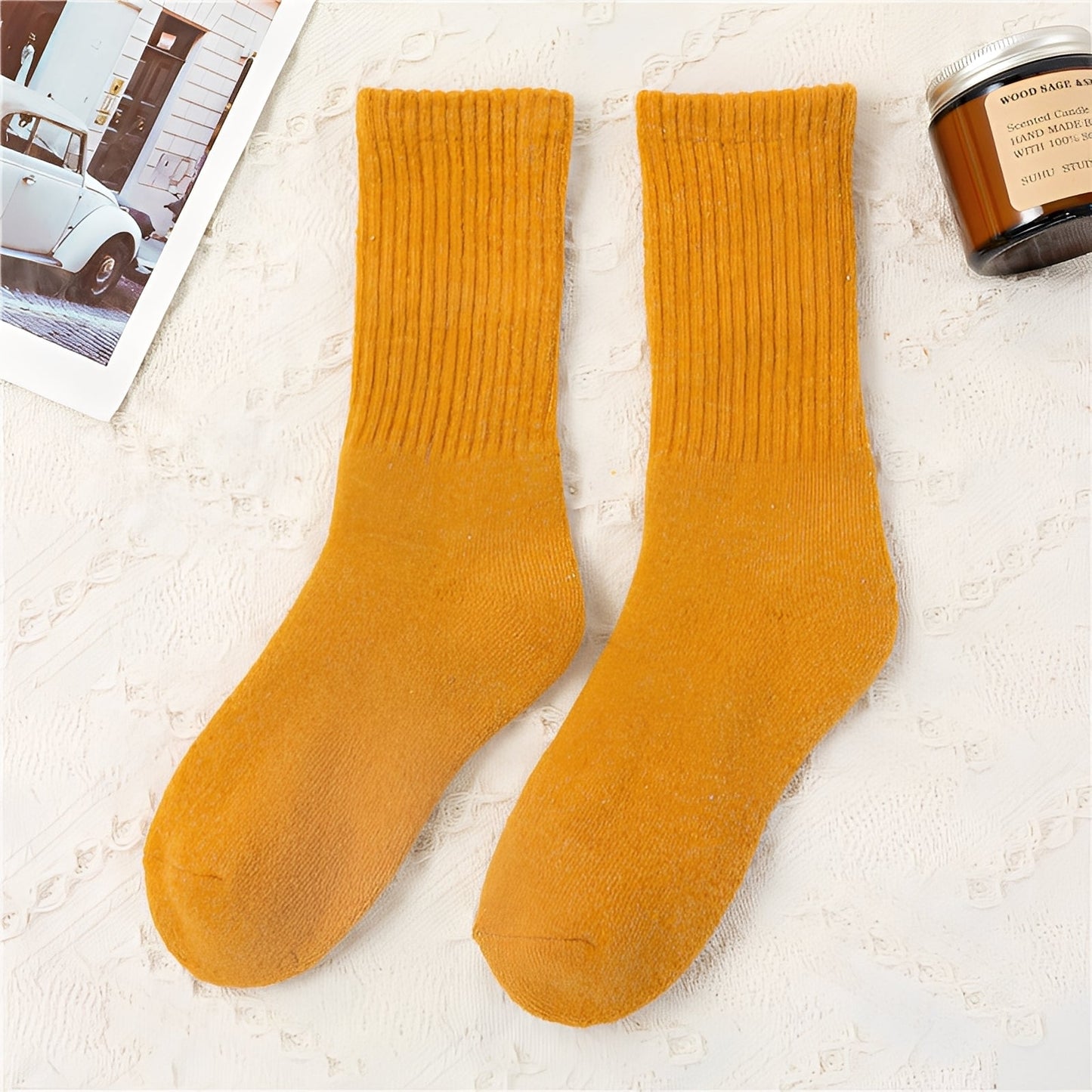 Carmella - Unisex-Socken, warm, dick und behaglich