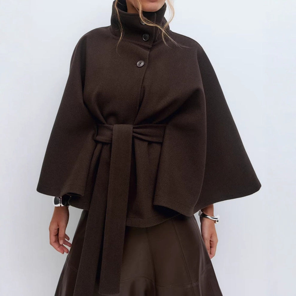 Loraine - Trendige Damenjacke mit weitem Schnitt und Gürtel
