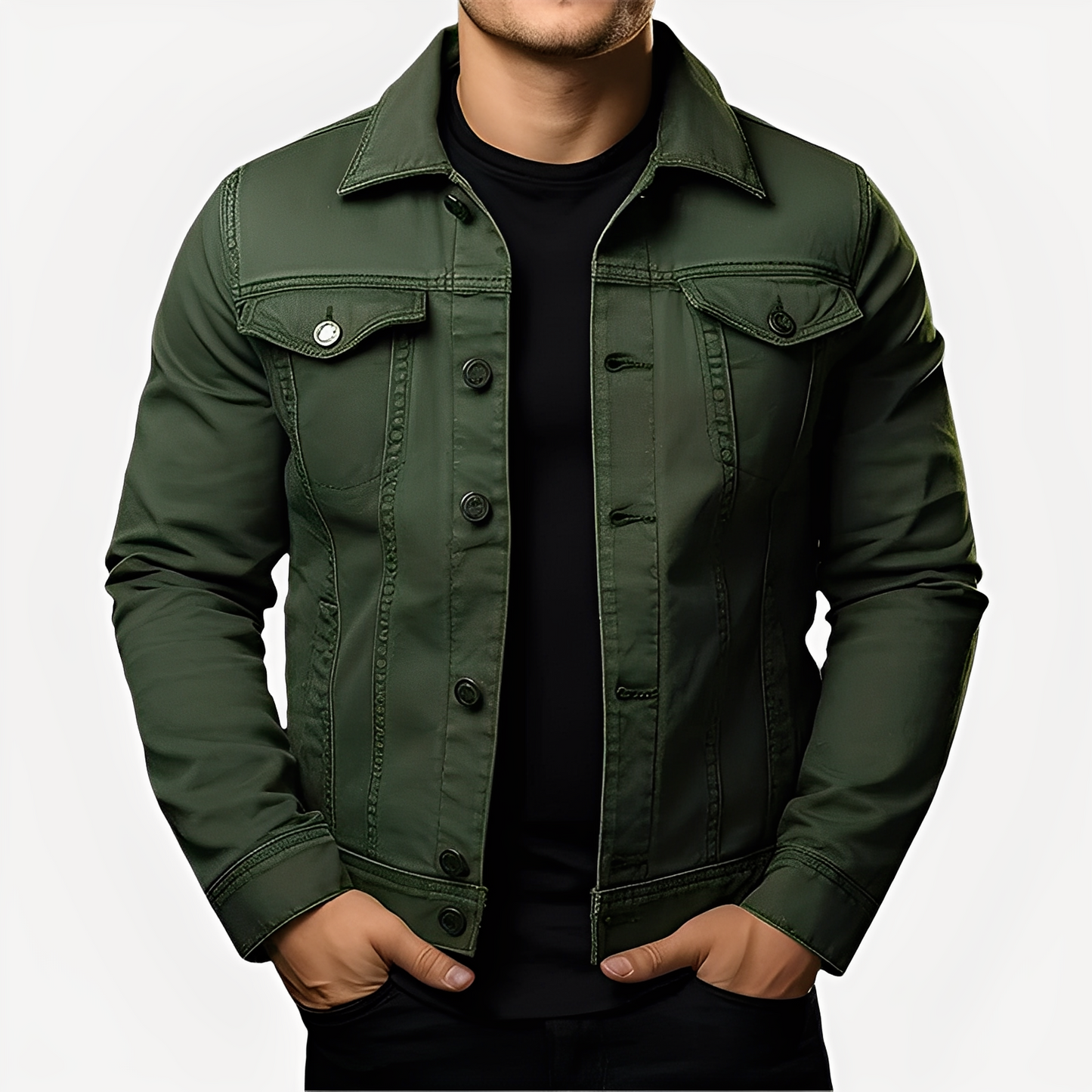Smith - Zeitlose Herrenjacke aus robustem Material