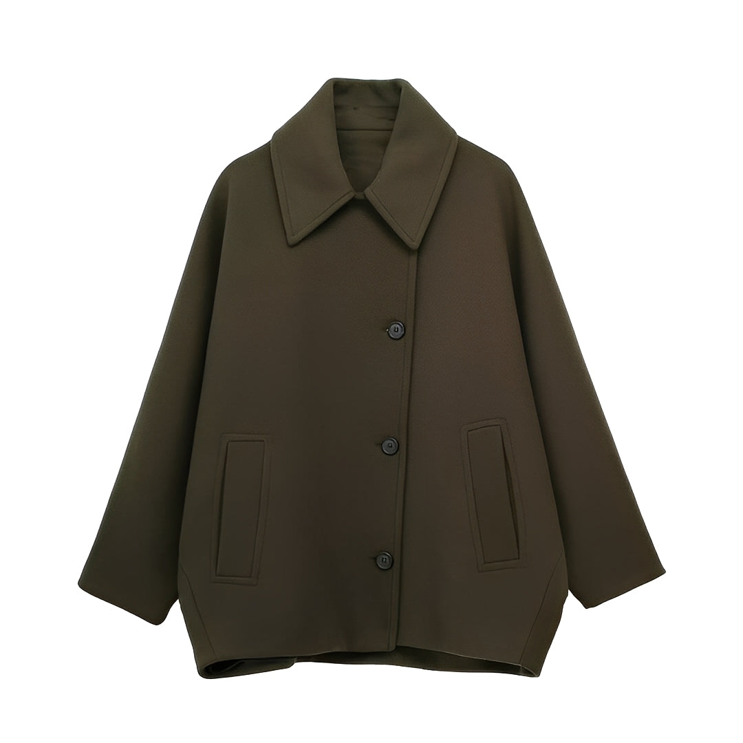 Rosalee - Eleganter Damen-Wollmantel in Kurzform