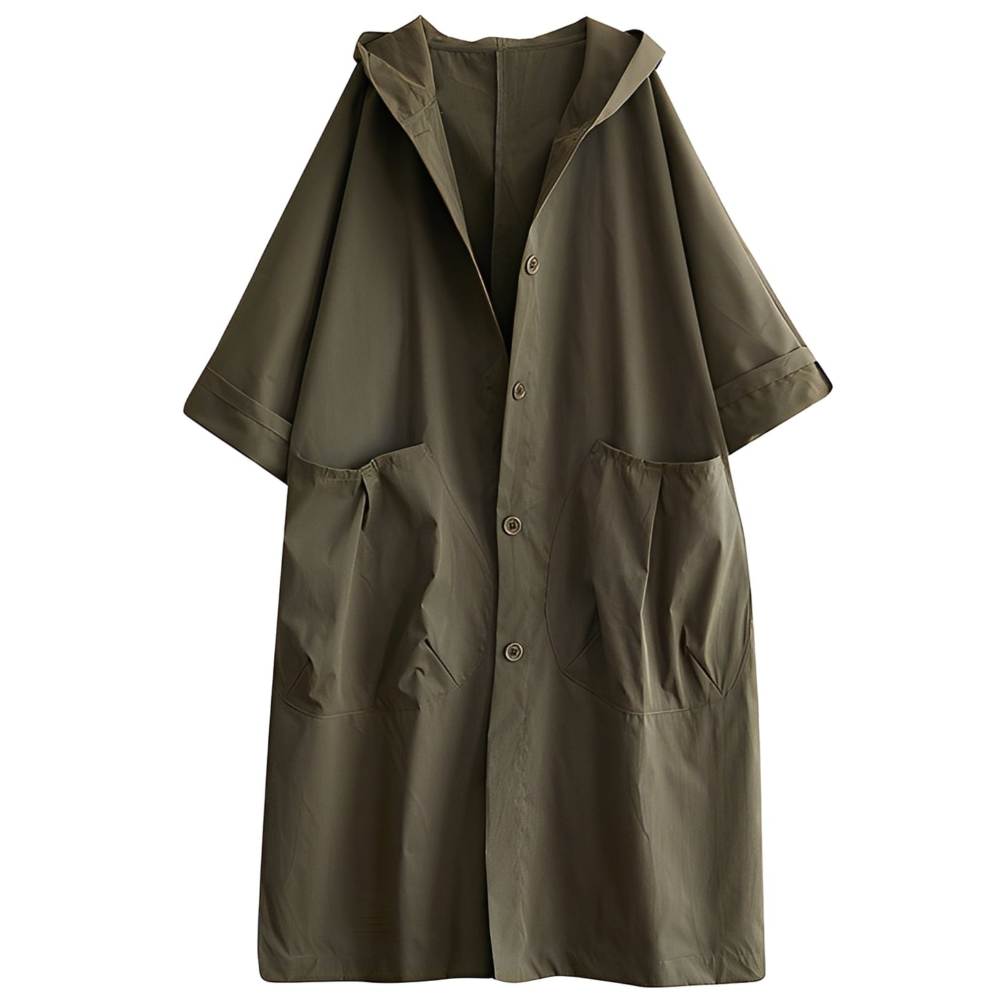 Nona - Wasserfeste, locker geschnittene Damenjacke mit Kapuze