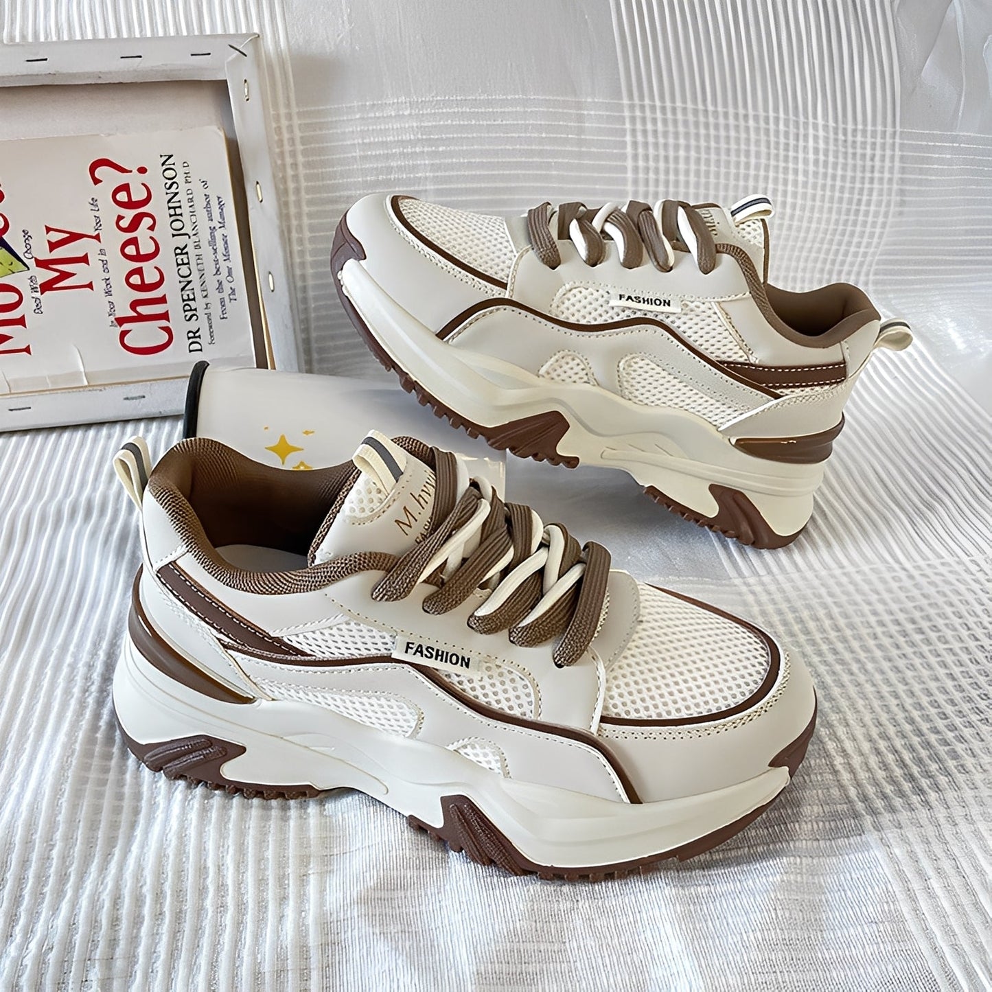 Sophie - Trendige Damen-Sneaker mit dicker Sohle