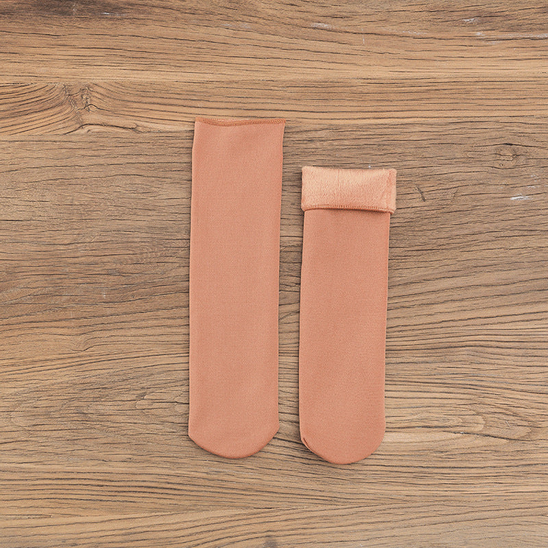 Gloria - Kuschelige Samt-Wintersocken für Damen