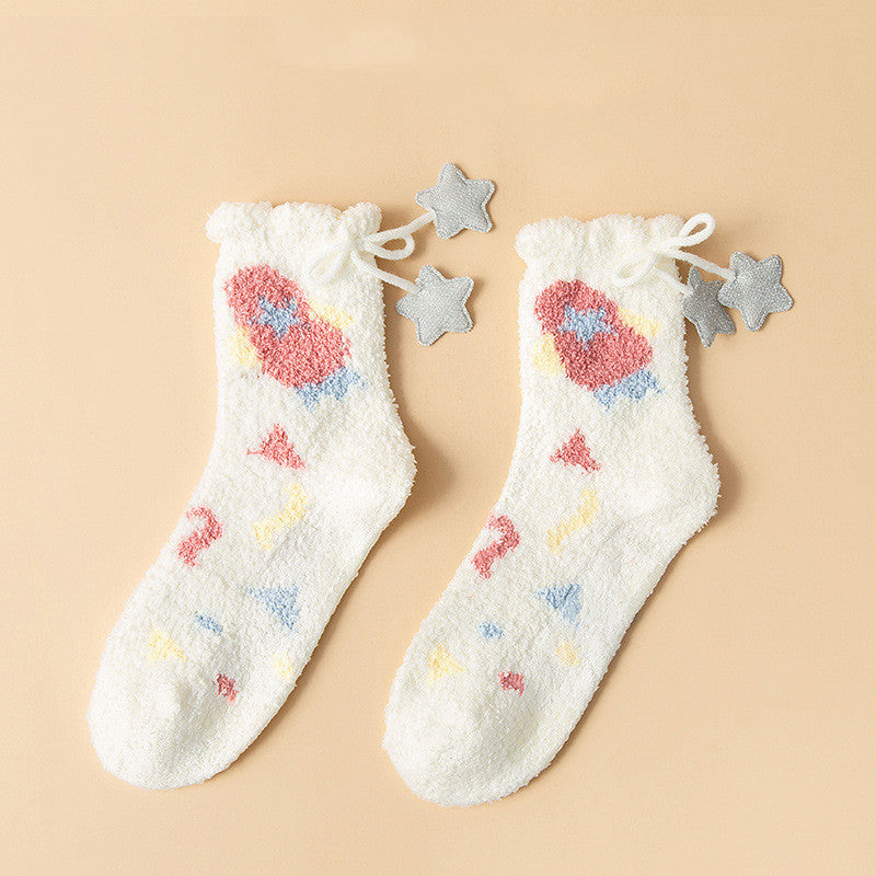 Ramona - Elegante, warme Wintersocken für Damen aus Fleece