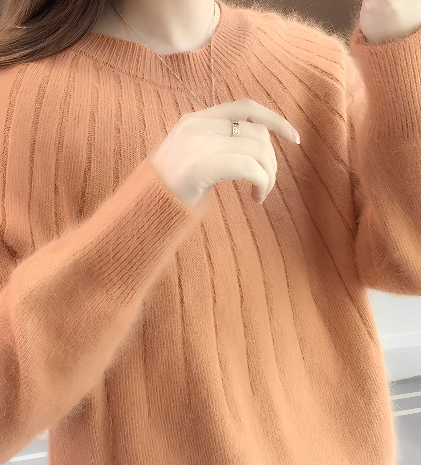 Josslyn - Eleganter Damen-Kaschmirpullover in bequemer Passform
