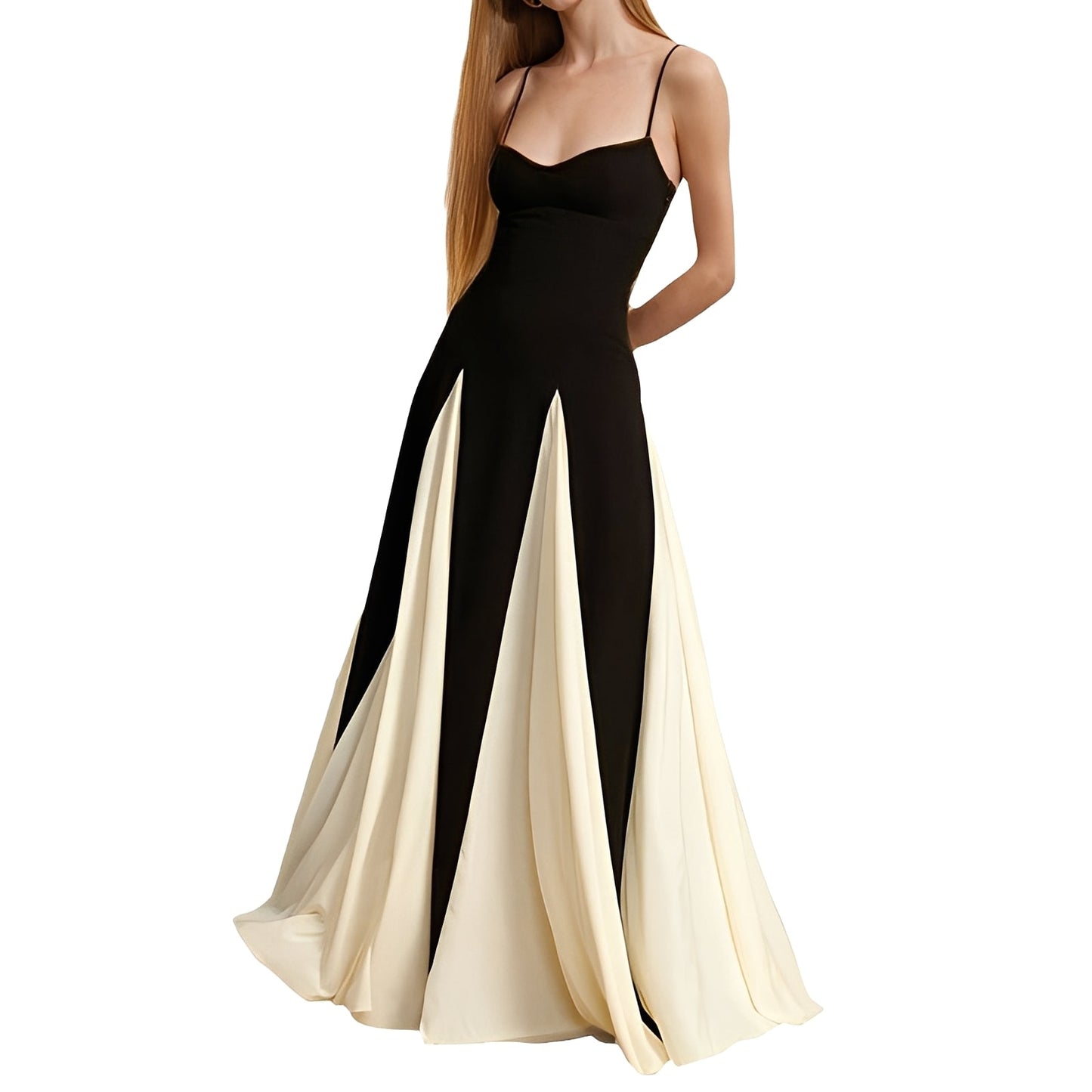 Charisse - Elegantes Damenkleid mit verschiedenen Farben und weitem Rock