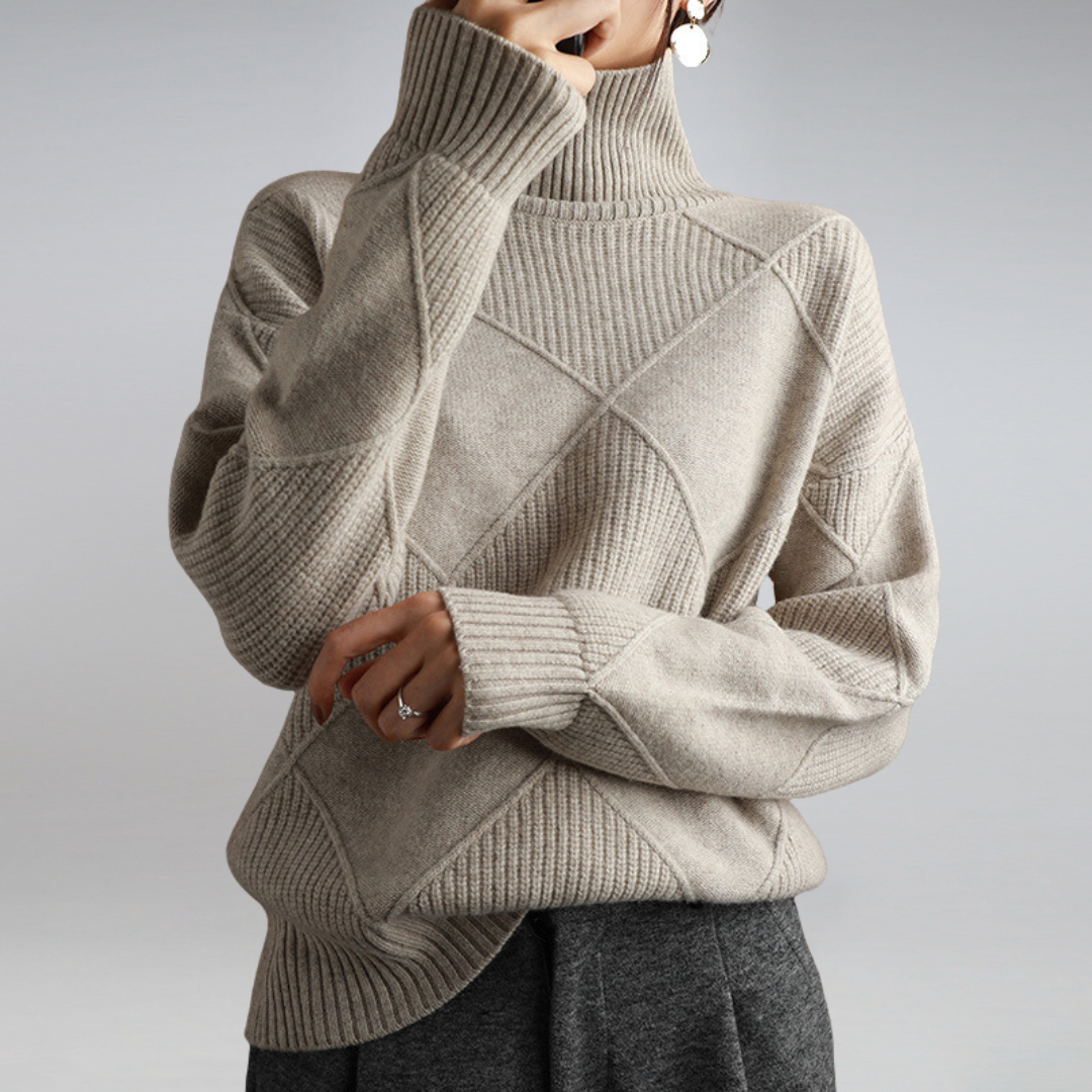 Camille – Rollkragenpullover aus Kaschmir für Damen