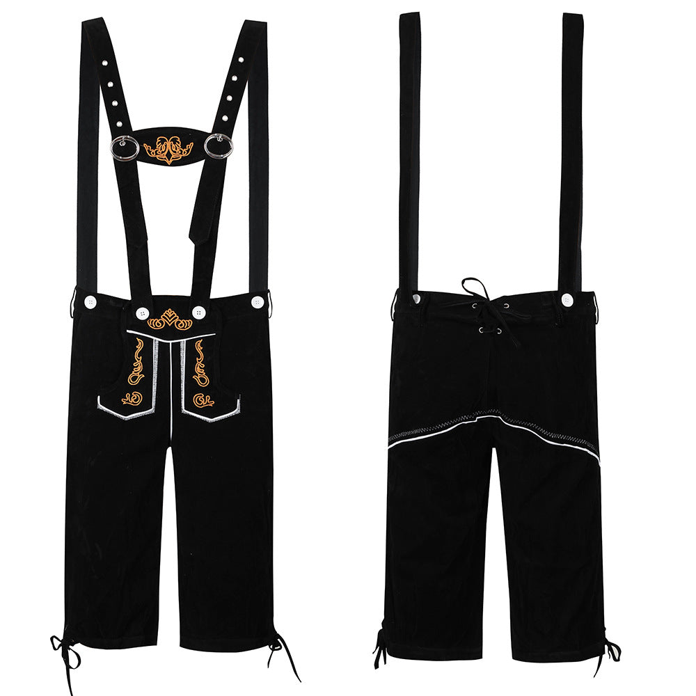 Jemima - Unisex-Hose mit Trägern für das Oktoberfest