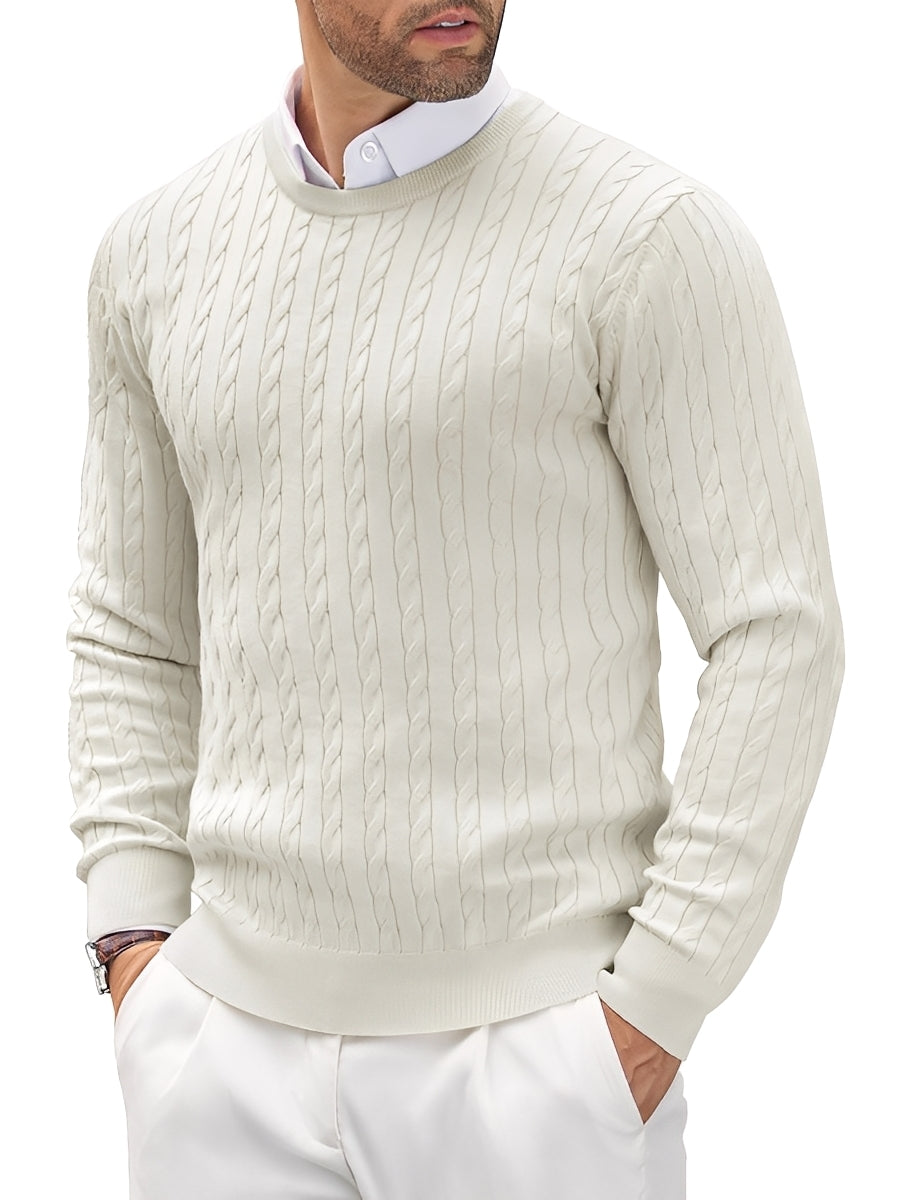 Randell - Stilvoller, eng anliegender Herrenpullover