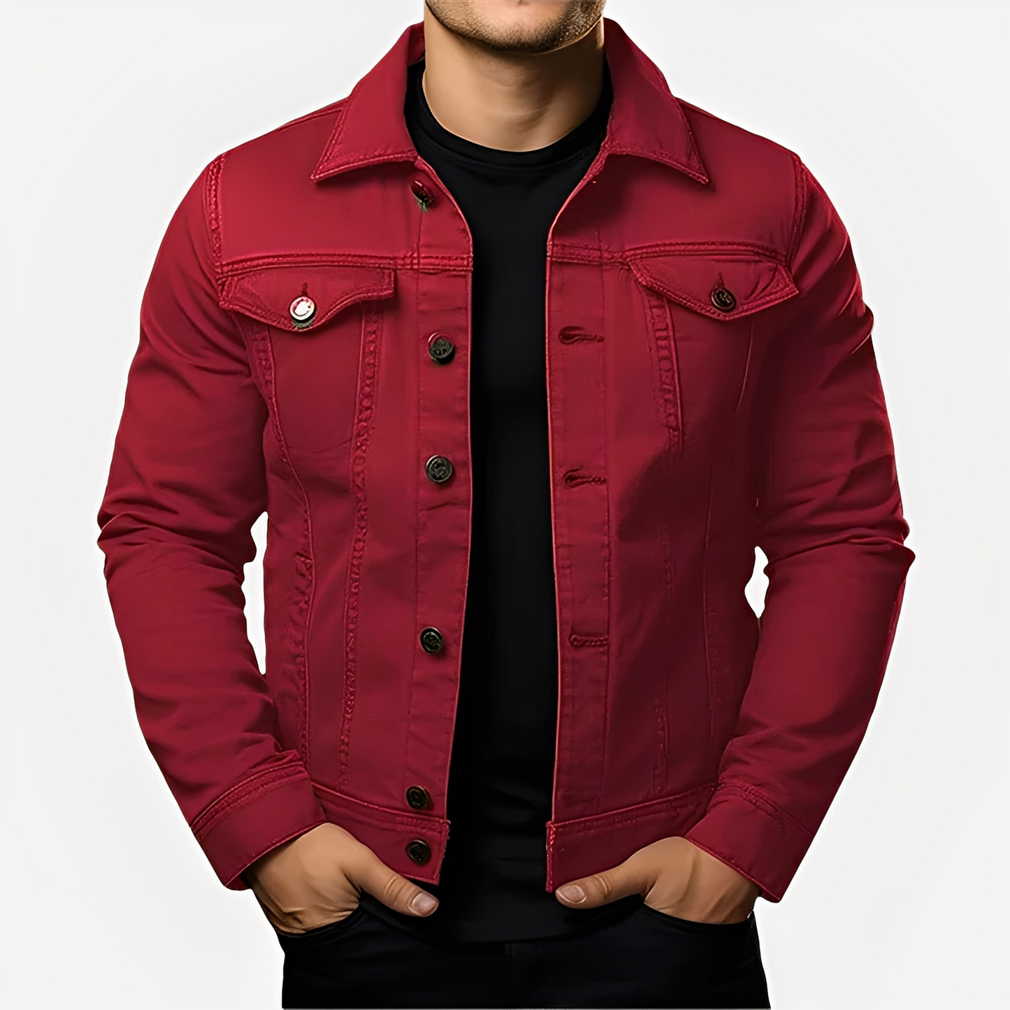 Smith - Zeitlose Herrenjacke aus robustem Material