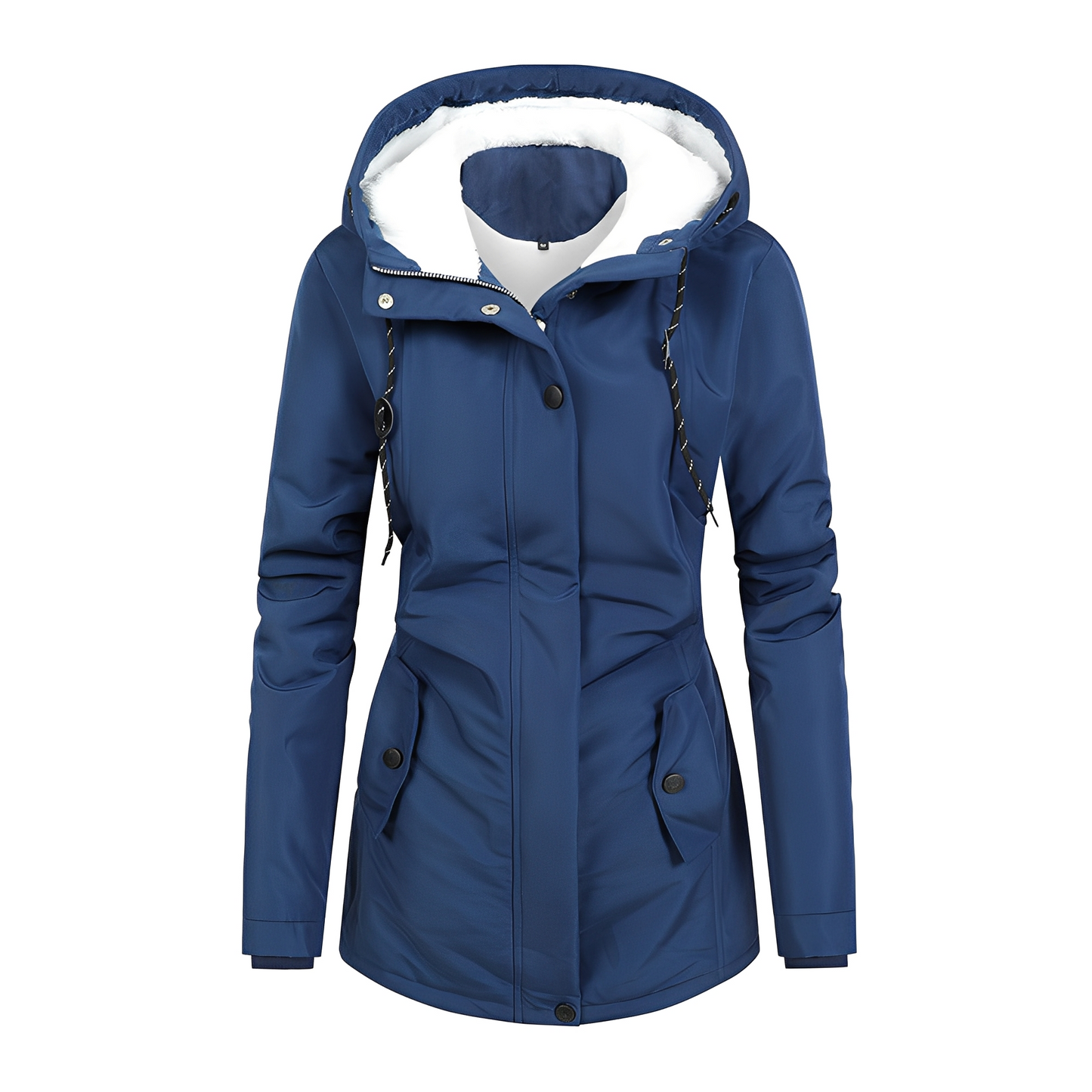 Hilary - Stilvolle Damen-Winterjacke mit Kapuze