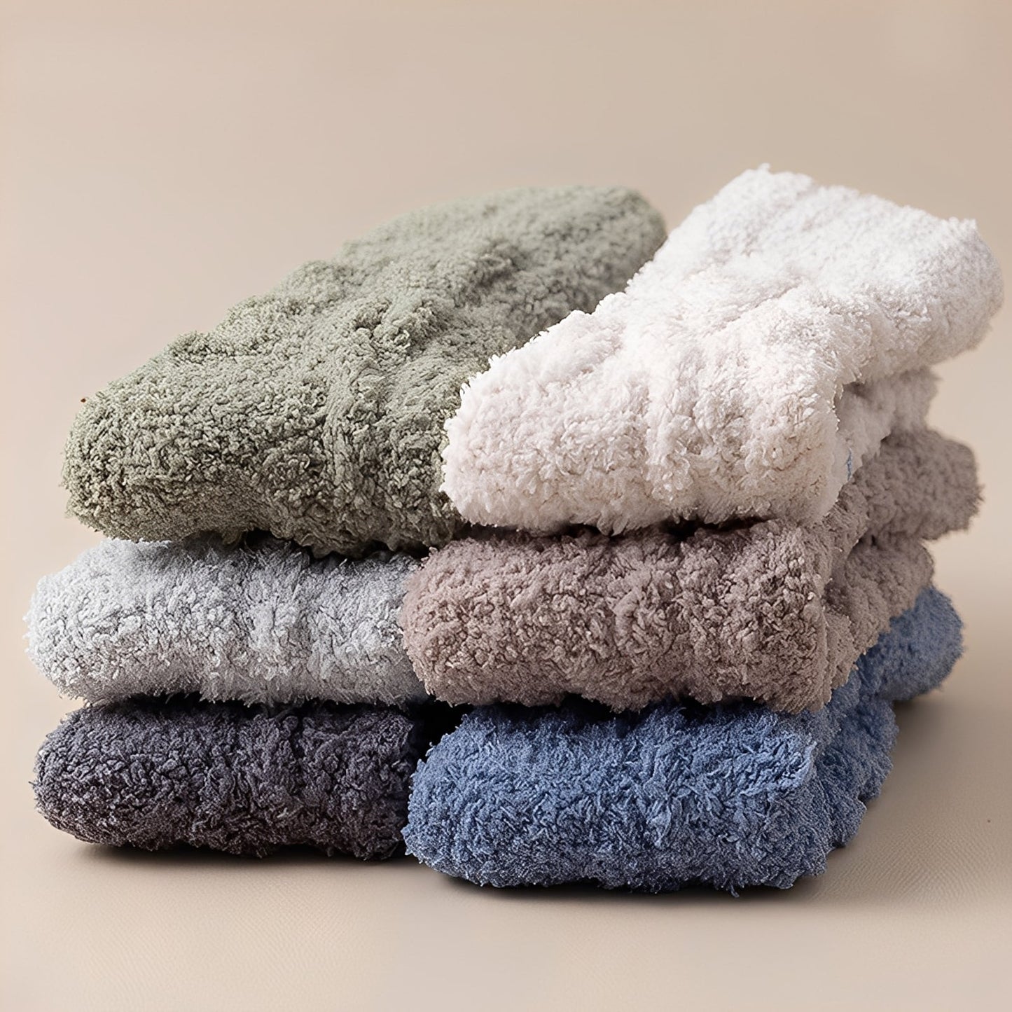 Neely - Universelle, warme Samt-Fleece-Socken