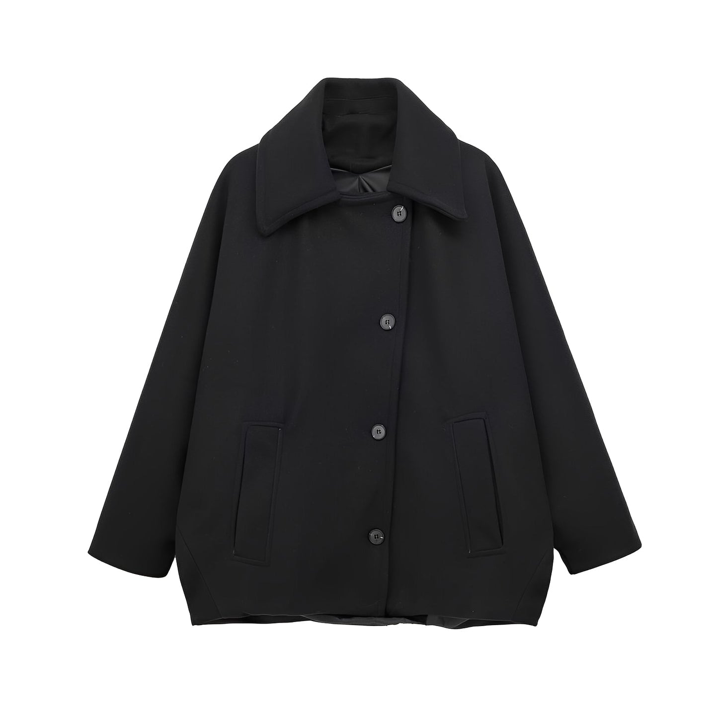 Rosalee - Eleganter Damen-Wollmantel in Kurzform