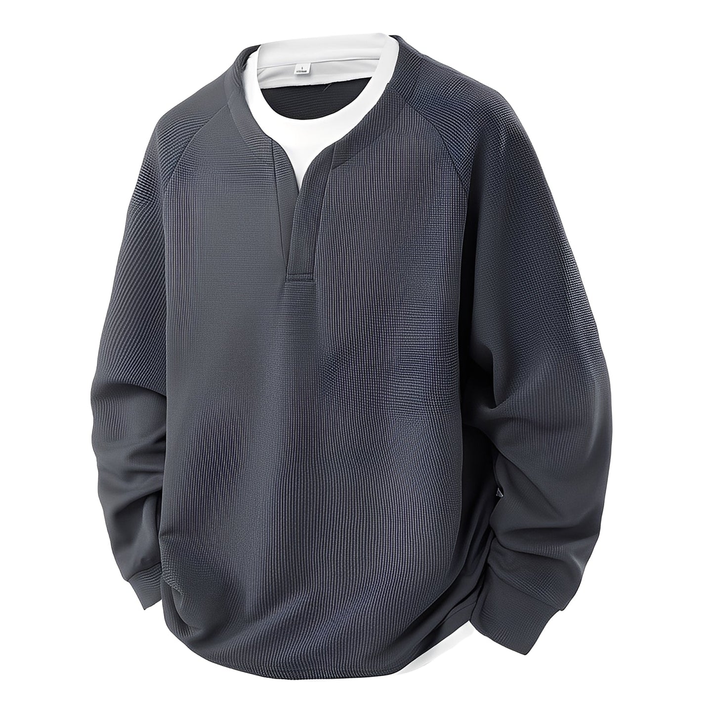 Dayton - Eleganter Herrenpullover mit stilvoller Waffelstruktur