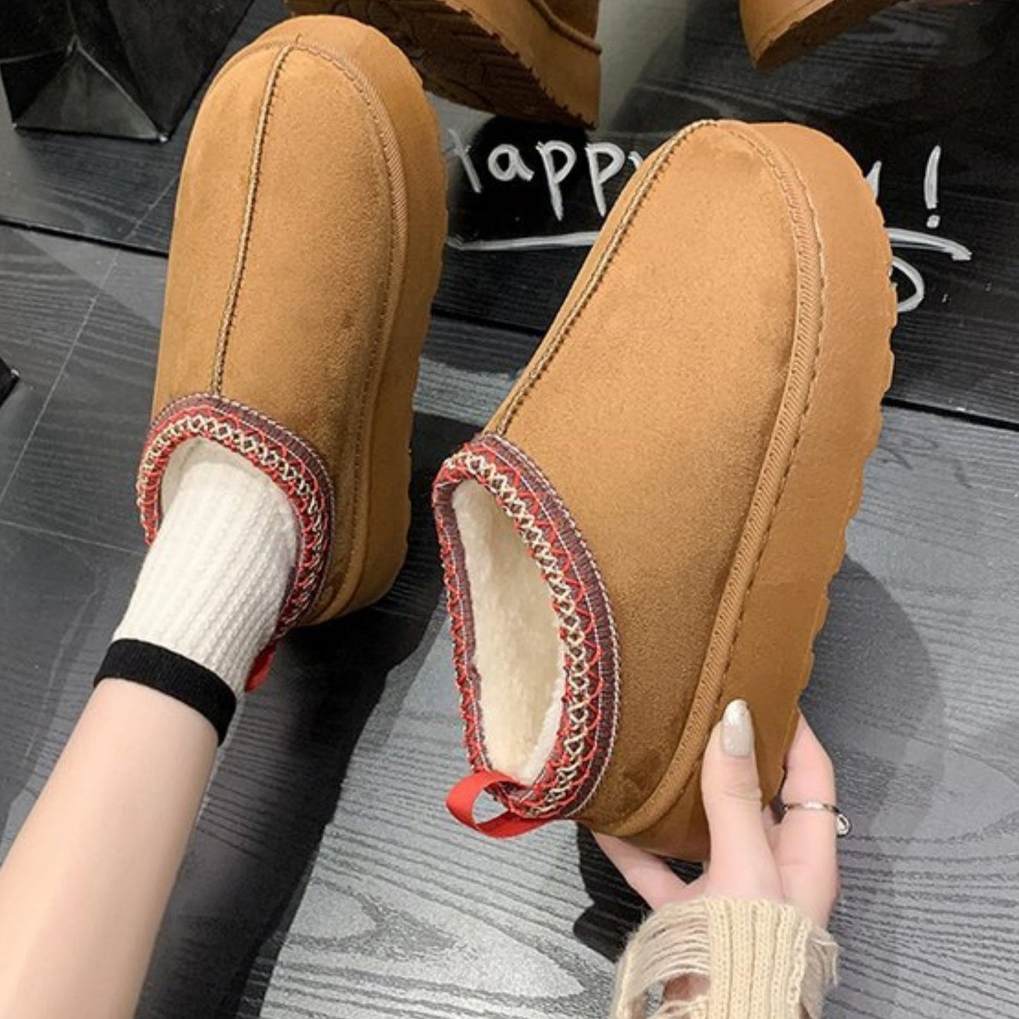 Audrey – Schneestiefel Mode Stil Muffin