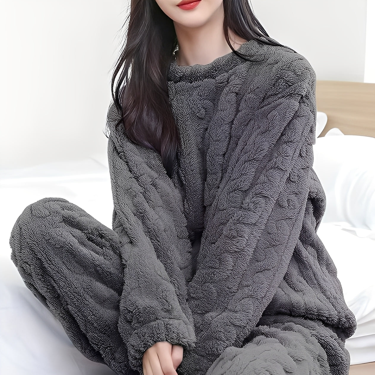 Kilie - Bequemes, kuscheliges Fleece-Set für Damen