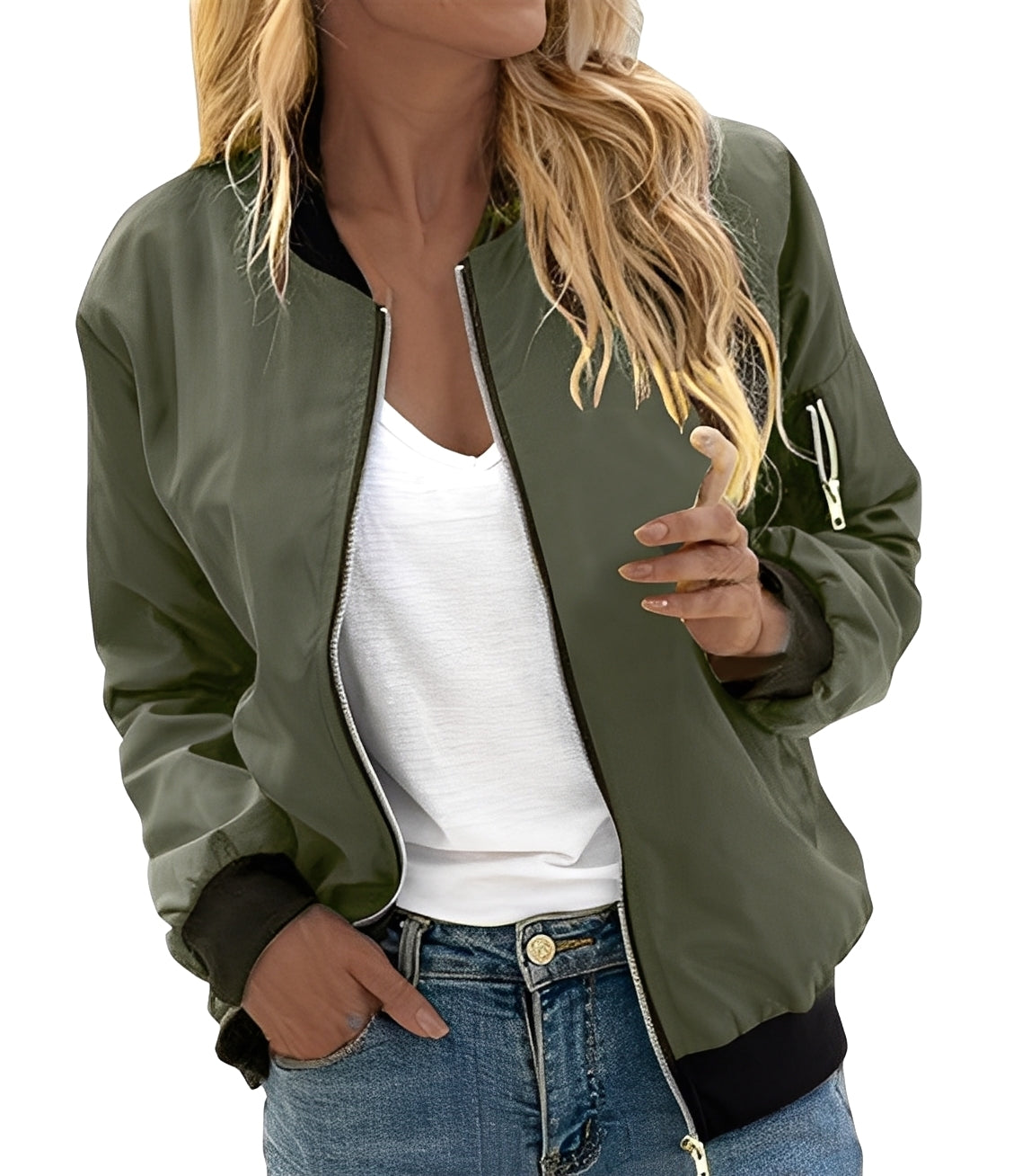 Angelle - Elegante und bequeme Damen-Bomberjacke