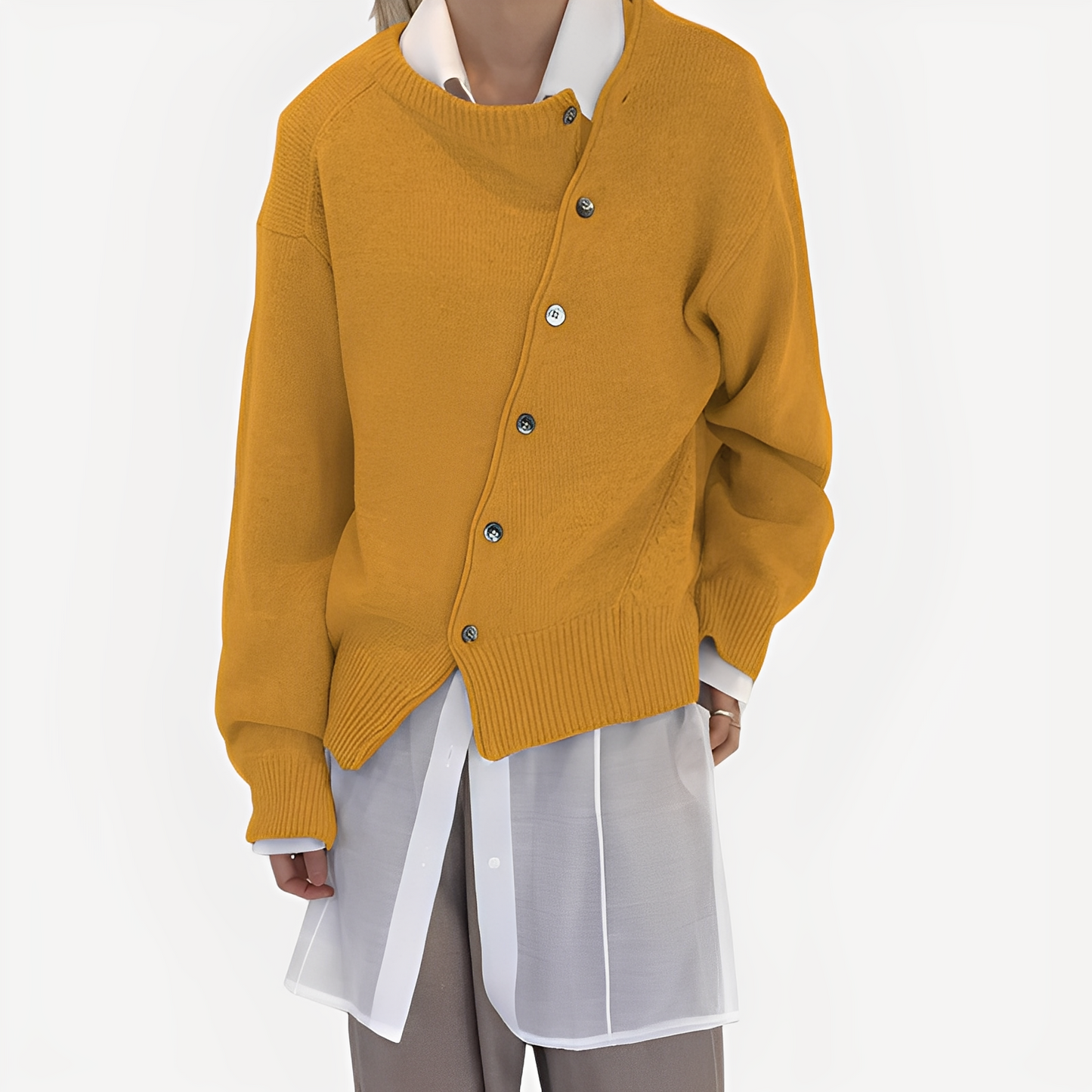 Susanne - Stilvolle und bequeme Strickjacke zum Überziehen