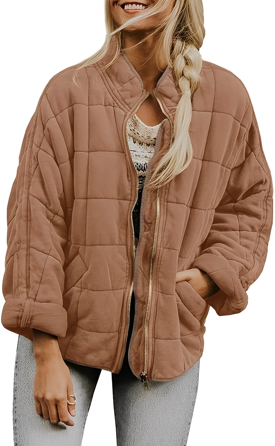Mikaela - Damenweite Jacke für kühle Tage