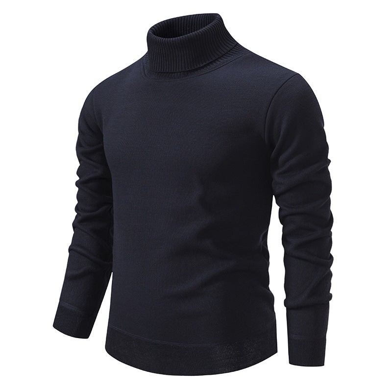 Antony - Baumwoll-Rollkragenpullover für Herren im lässigen Stil