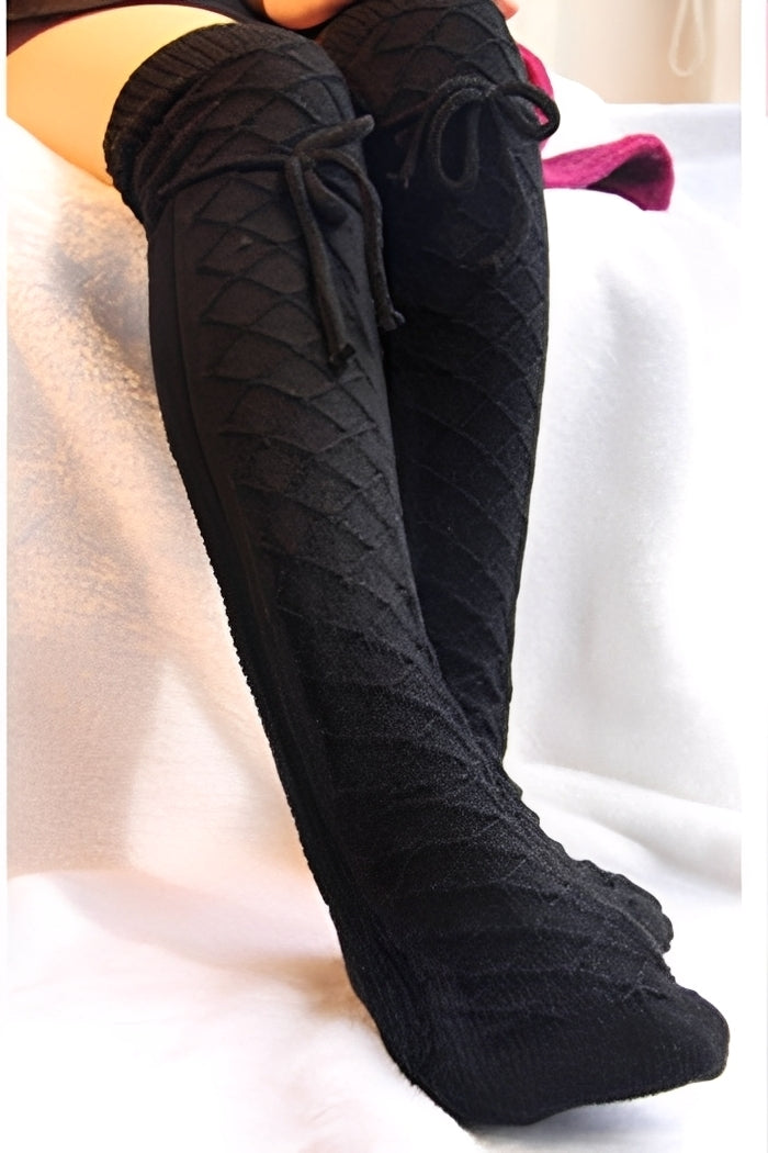 Rozanne - Modische und warme Overknee-Socken für Damen