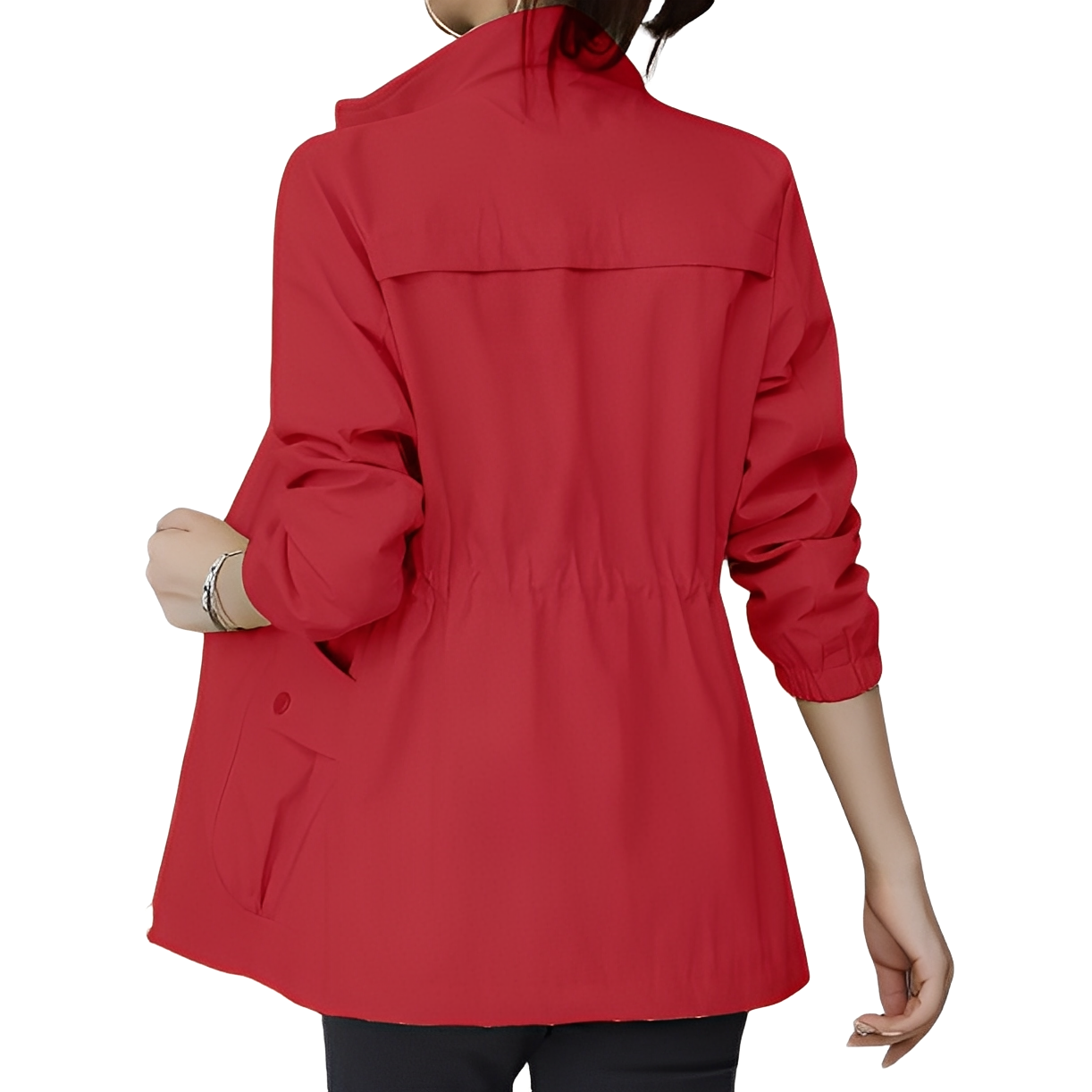 Gwenda - Modische Frauenjacke mit anpassbarer Taille