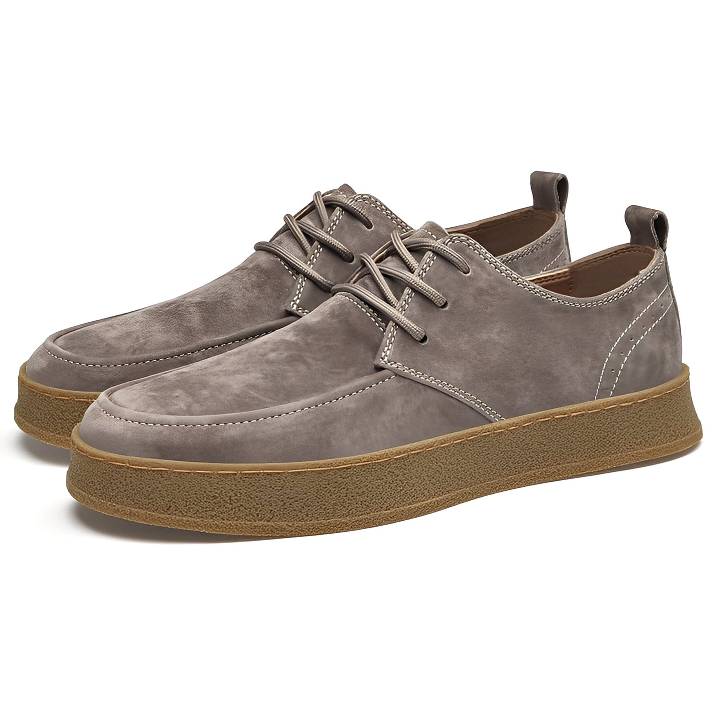 Sylvan - Stilvolle, flache Herrensneaker aus Wildleder