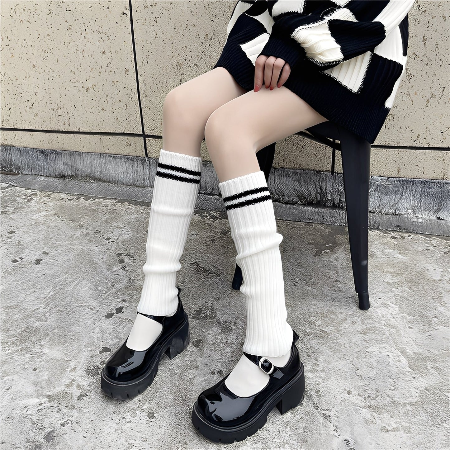 Marjory - Bequeme Damen-Wollsocken