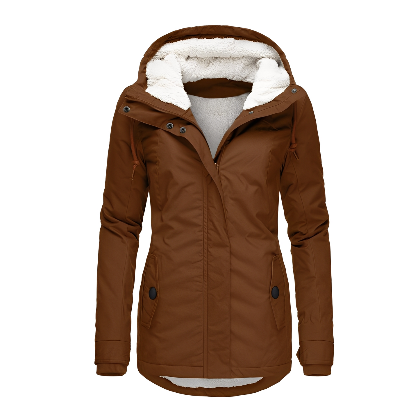 Hilary - Stilvolle Damen-Winterjacke mit Kapuze