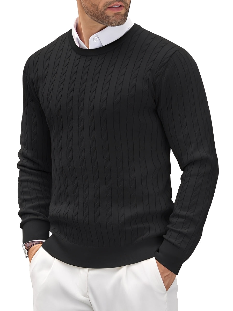 Randell - Stilvoller, eng anliegender Herrenpullover