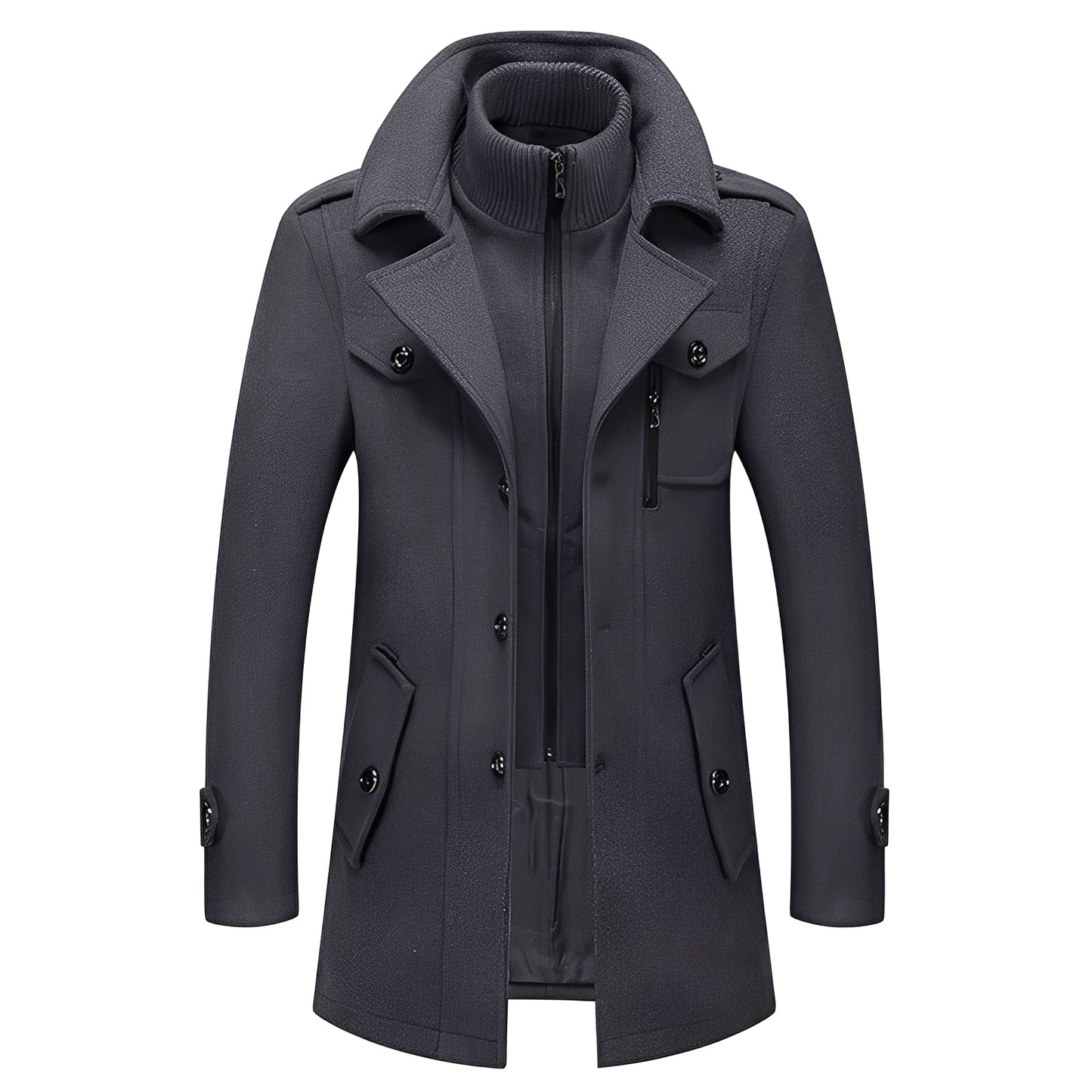 Darius - Moderne, kuschelige Wolljacke für Herren